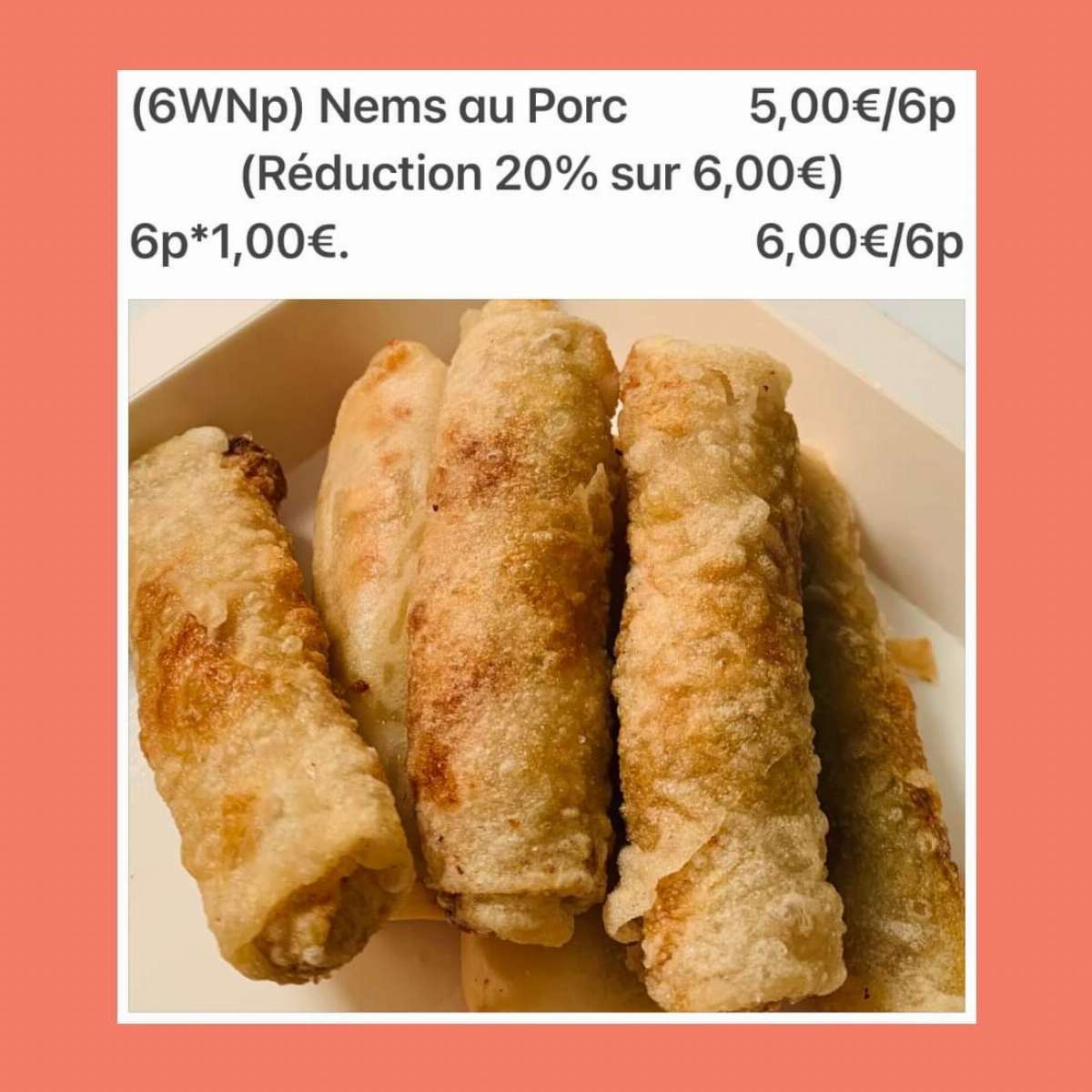 nem porc 6pieces