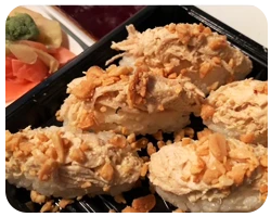 sushi poulet mix 5p